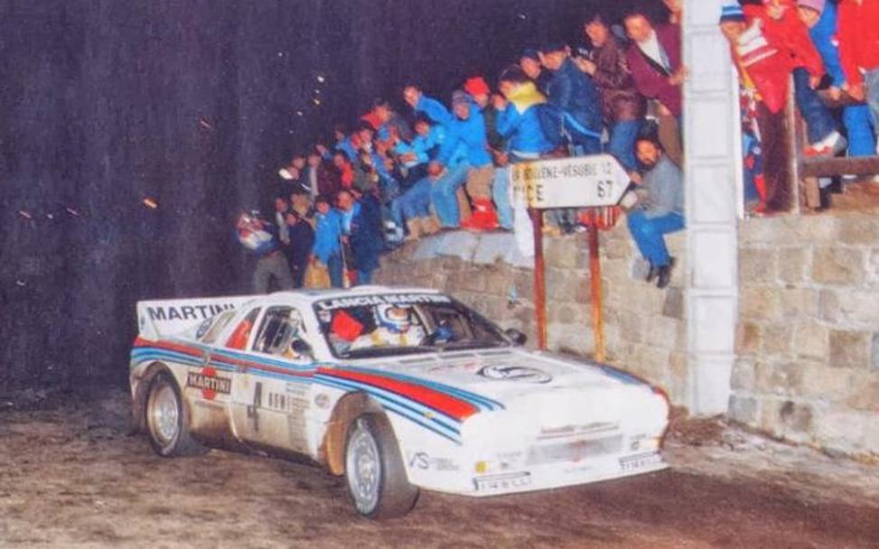La Lancia 037 trionfatrice nel 1983